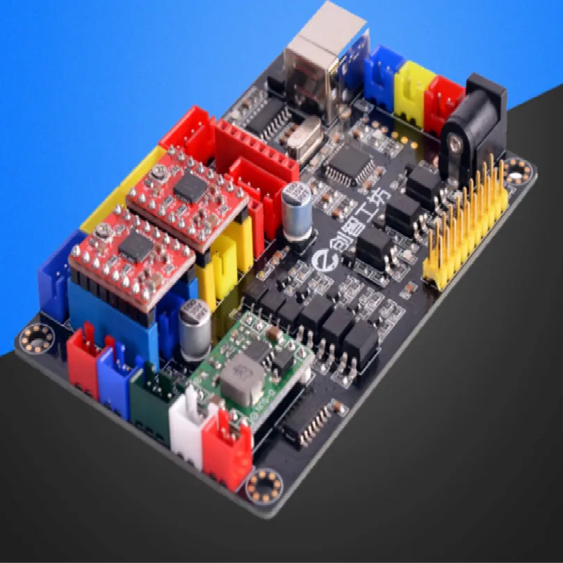 Плата гравировального Станка GRBL DC 12v V6 панель управления 3 Осями mach3 cnc контроллер x