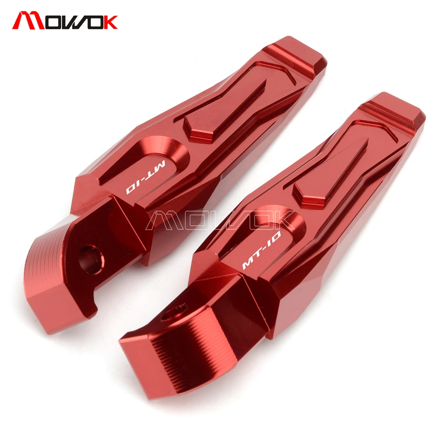 

For Yamaha MT10 mt-10 mt 10 2016 2017 Rear Foot Pegs High Quality CNC Aluminum Passenger Footrest Motorcycle Parts