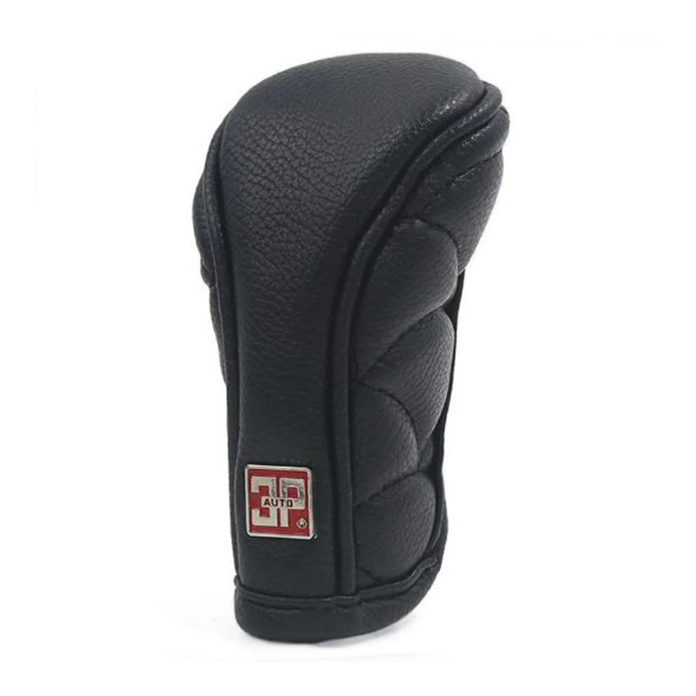 

Faux Leather Car Gear Shift Knob Anti-slip Zipper Closure Cover