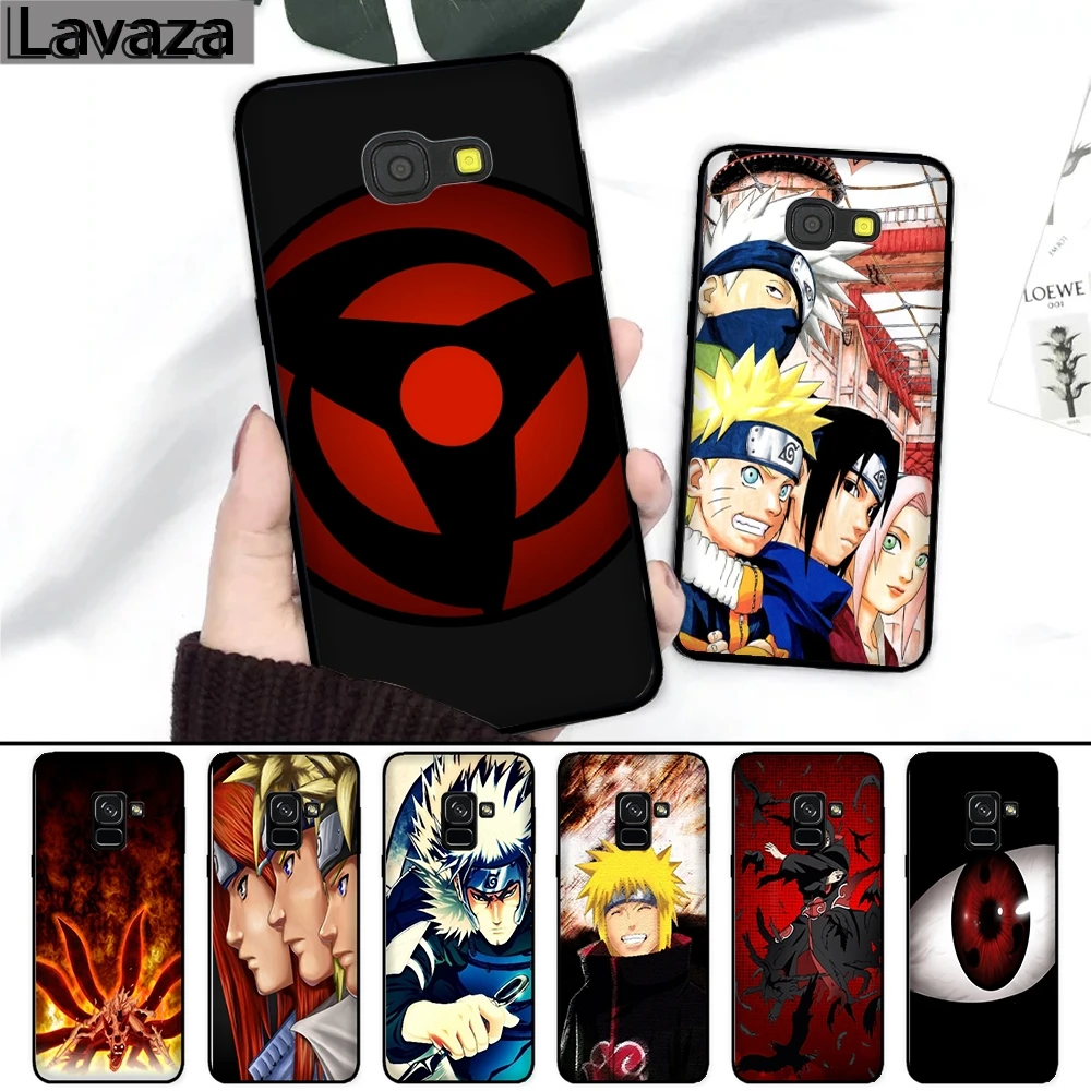 

Lavaza 218FF Naruto Silicone Case for Samsung A3 A5 2016 2017 A6 Plus A7 A8 A9 J6 2018