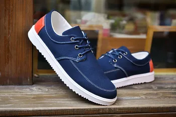 

Spring autumn Classic Fashion Male Lace up Flats Comfortable Sneakers Men Casual Shoes adult Canvas Shoes Nice Comfortable Shoes