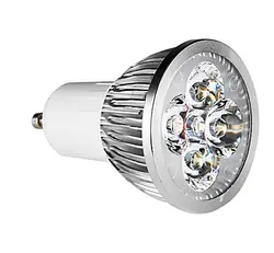 Hrsod GU10 5.5 Вт 4 высокое Мощность LED 330 LM теплый белый MR16 освещение AC 85-265 В LED Глобусы лампы