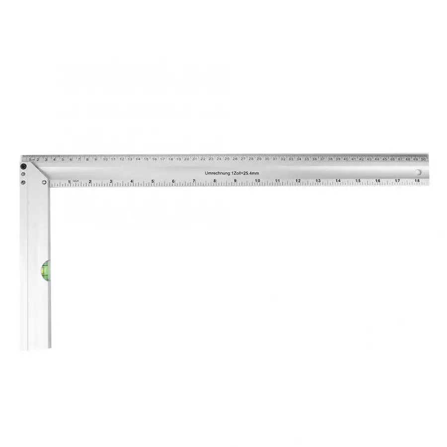 

TU-986-500mm 90 Degree Angle Square Horizontal Right Angle Protractor Ruler Maintenance Tool