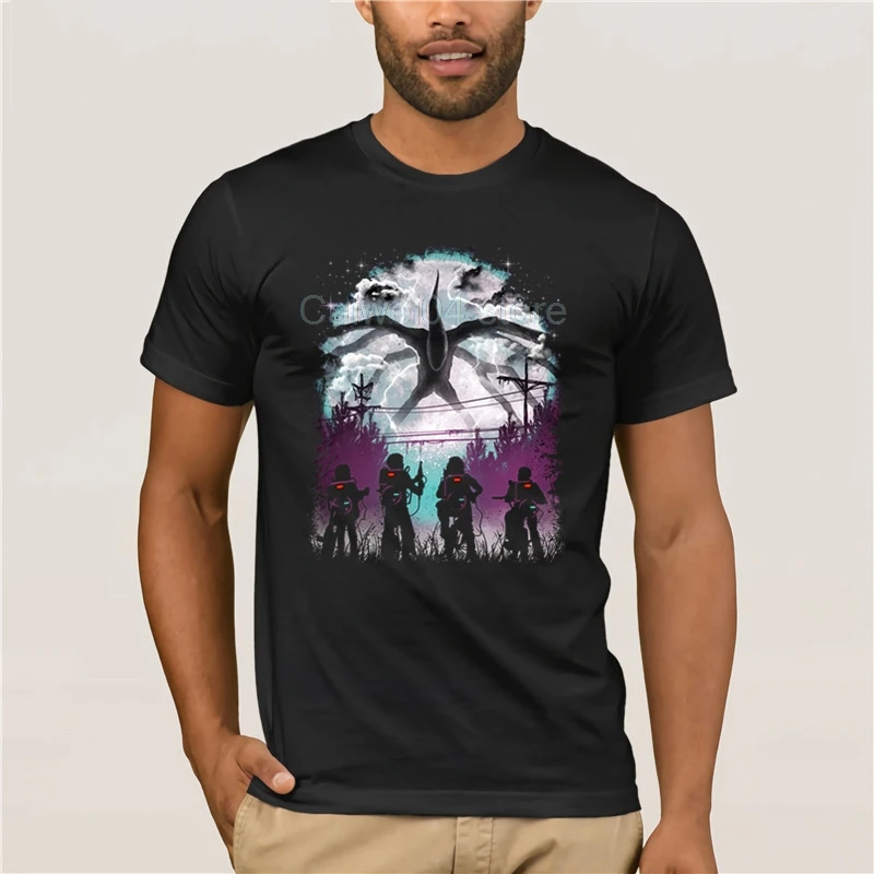 

Summer Mens T Shirt 2019 brand men Street Short Sleeve fashion summer shirt There's Something Strange for mans