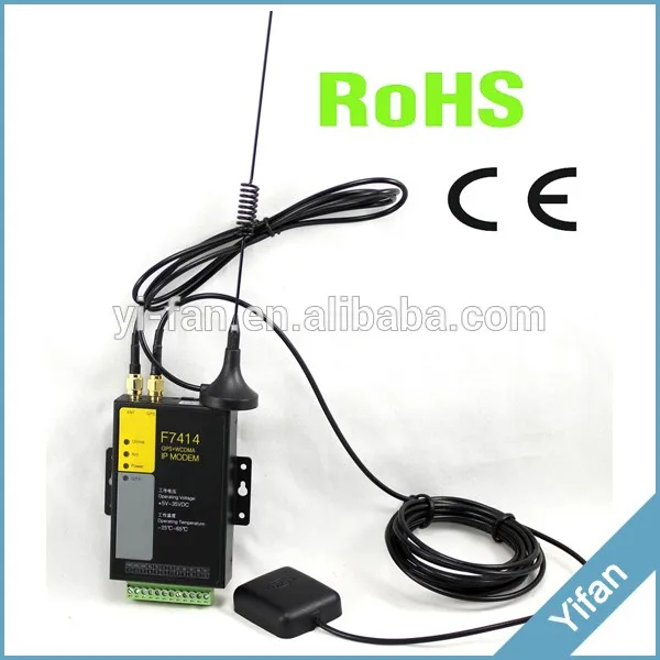 F7414 gps 3g модем для управления флотом PLC