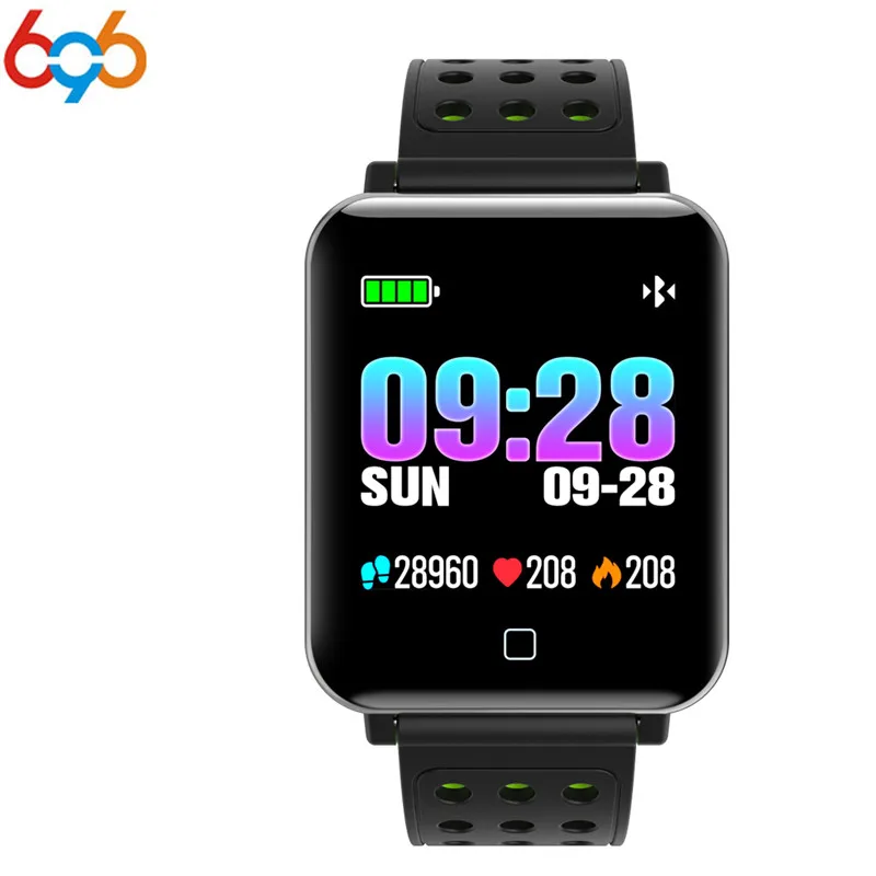 696 Смарт-часы M19 фитнес-браслет IP67 водонепроницаемый спортивный Шагомер монитор сердечного ритма наручные часы для Xiaomi Mi Band 2 Honor Ba