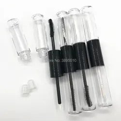 Пластик двойной конец блеск для губ пробки тушь трубки Eye liner бутылка для косметической pakcing контейнер F494