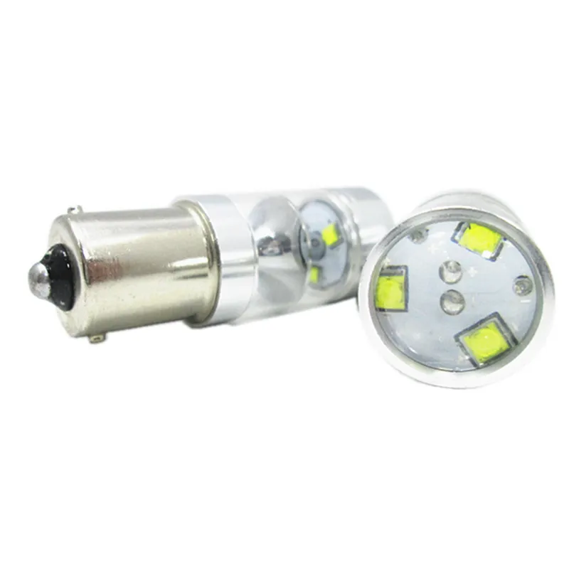 2 шт. BA15S 1156 45 Вт XBD Чип 9SMD 9LED 6000 К Высокой Мощности автомобильные Светодиодные Задние фары сигнала поворота задние фонари стоп-сигналы Белый 12VDC