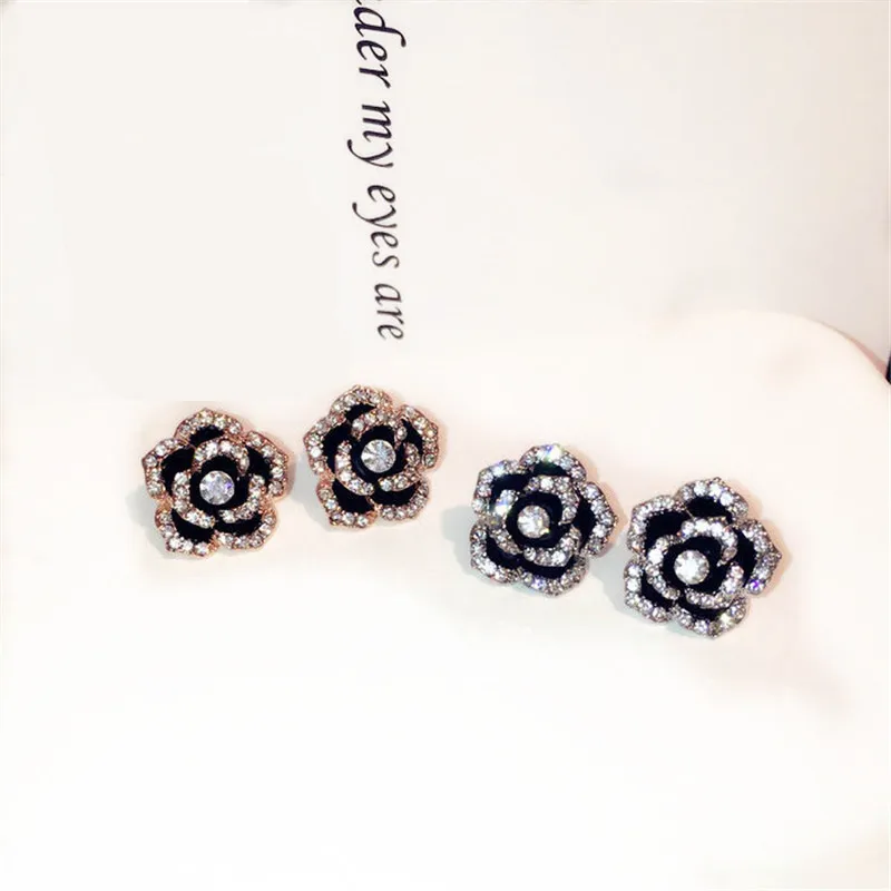 CX Shirling серьги с цветами Роскошные известный бренд Boucles d'oreille ювелирные изделия