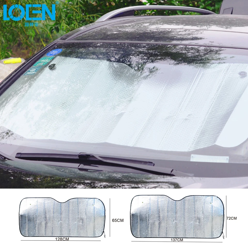 Car Truck Windshield Sunshade Sucker Windows Sun Shade Cover Reflective