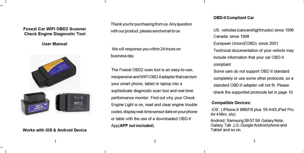 OBDII OBD2 Мини ELM327 V1.5 WiFi беспроводной Bluetooth Автомобильный диагностический сканер для IOS Android Windows OBDII протокол 12 В автомобиля