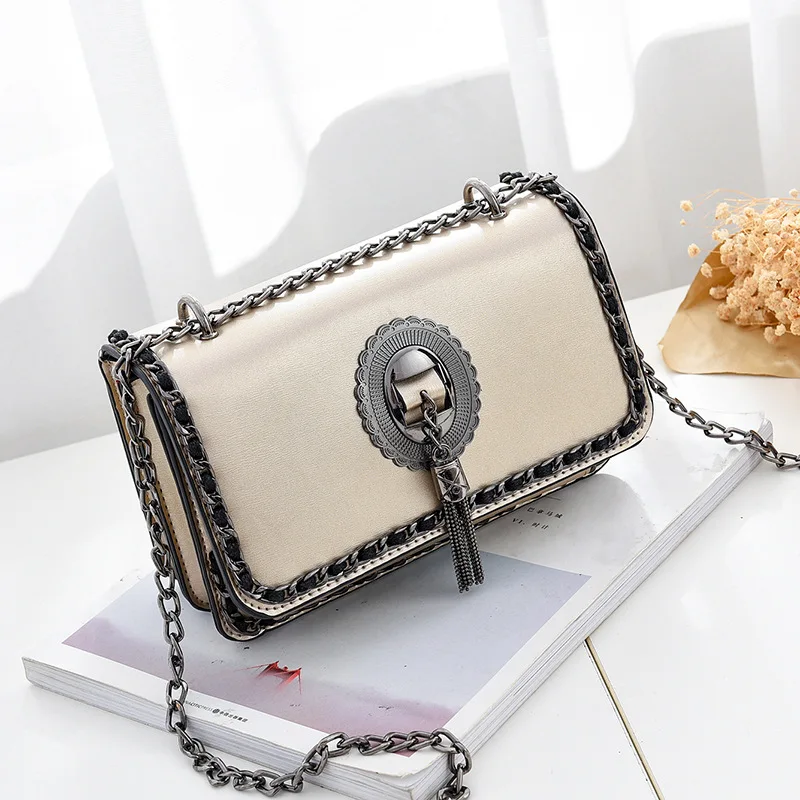 

New fashion woman handbags trend leisure messenger bag simple Korean version women bag chain shoulder bag bolso mujer