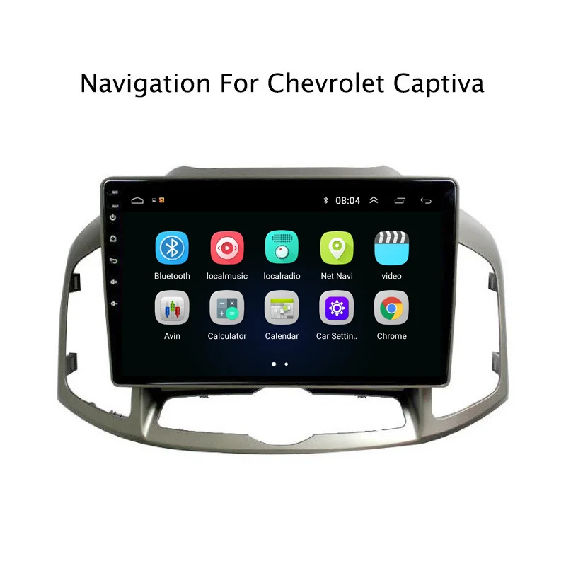 10," 2.5D ips Android 8,1 автомобильный DVD gps для Chevrolet Captiva 2012 2013 автомобильный Радио стерео головное устройство с навигацией