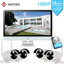 IMPORX 4CH 1080P Wireless NVR Kits 16 IMPORX 4CH 1080P Wireless NVR Kits 16