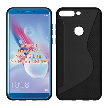 

Brand gligle fashion NS-line soft TPU protective case for Huawei Enjoy 8 / Honor 7C cover case shell