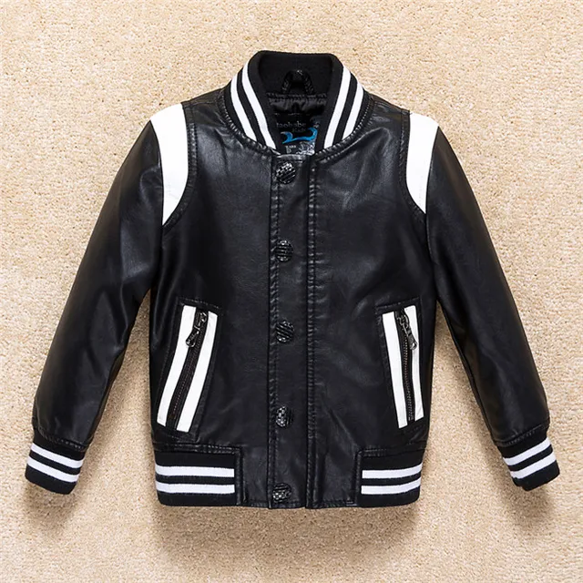 Buy Jackets for Boys Leather Jackets 2017 Brand