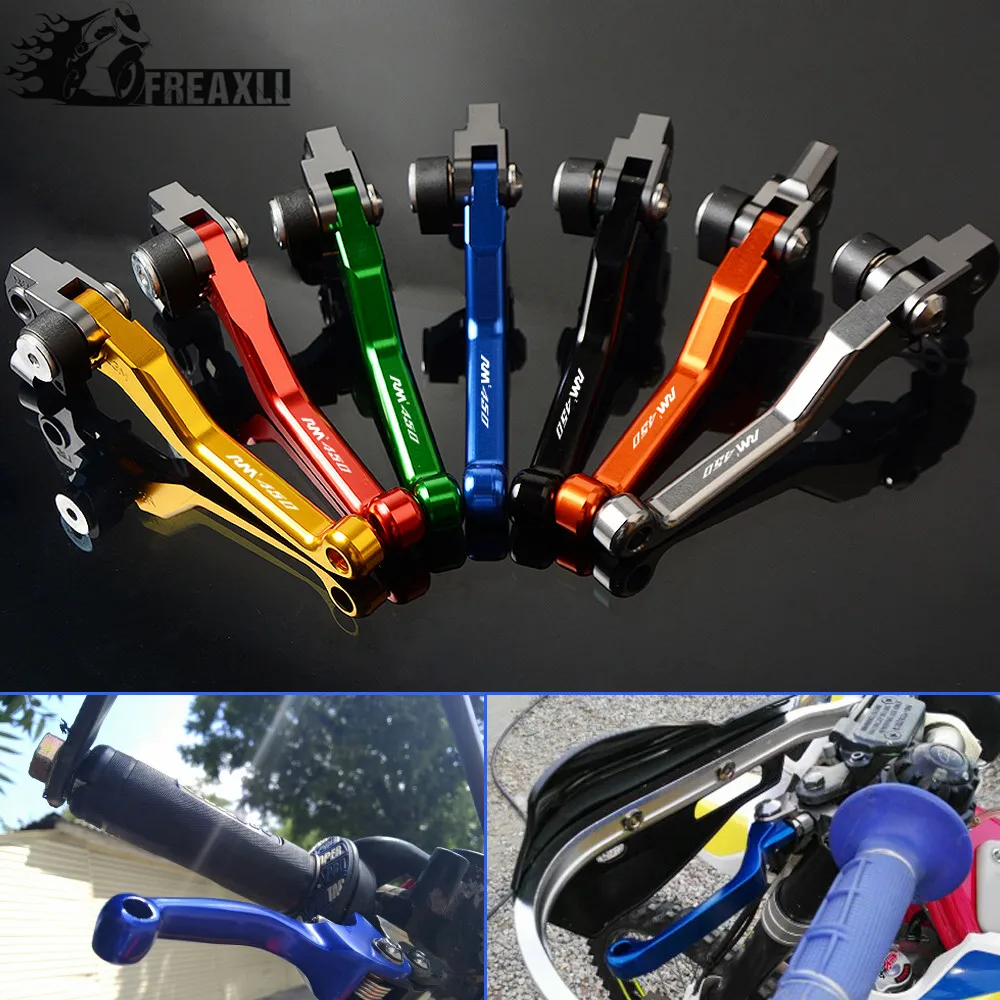 Рычаги тормозного сцепления dirt bike Motocross для SUZUKI RMZ450 2005 2006 2007 2008 2009 2010 2011 2012 2013 2014 2015