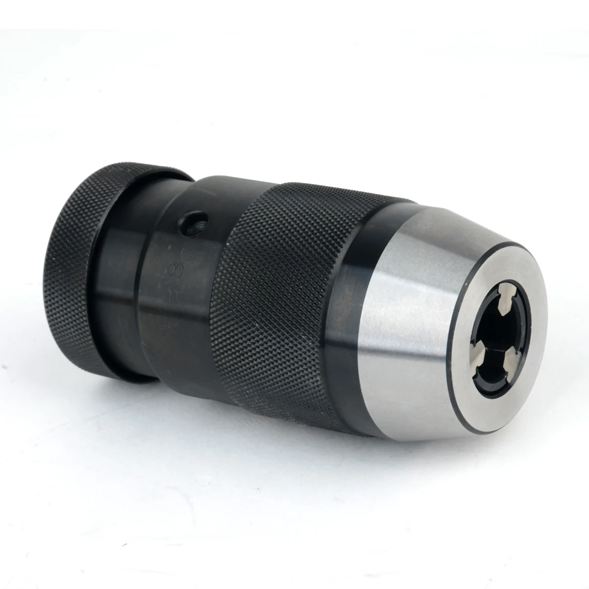 OSSIEAO 1pc 1-16MM B18 Keyless Drill Chuck Self Locking Tighten Taper Adapter Lathe Tool