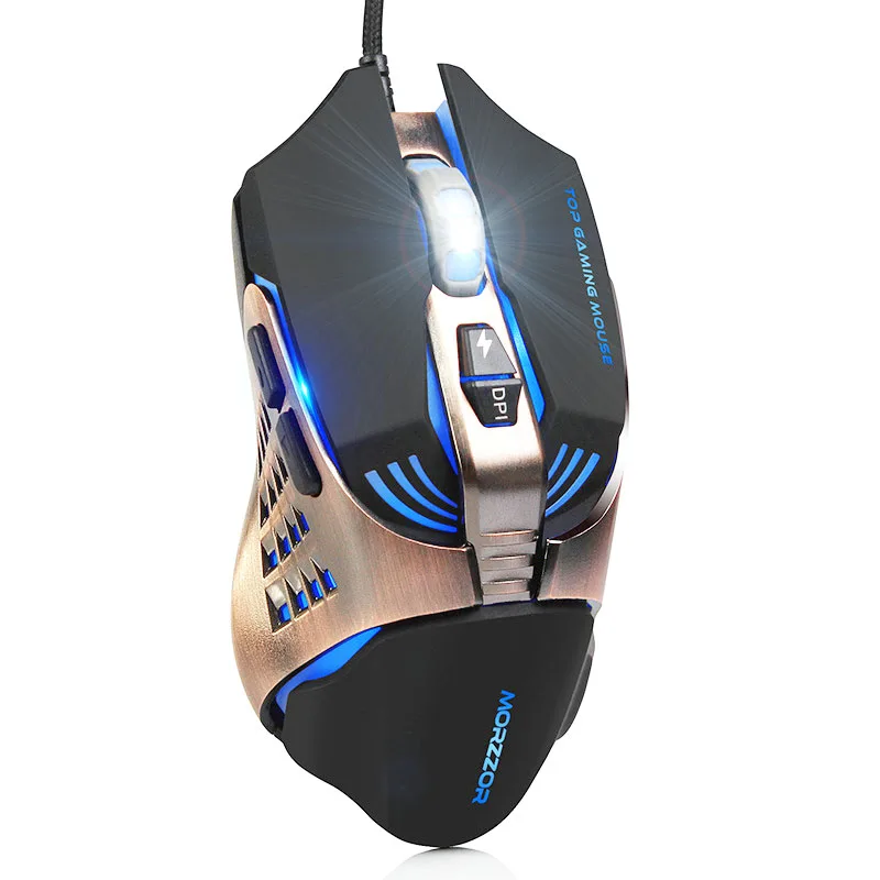 Professional Gaming Mouse Wired Light Multi function 7 Keys Macro