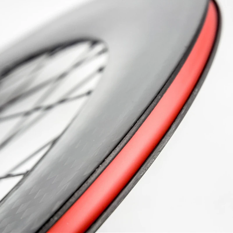 Perfect 88mm clincher carbon wheelset fixed gear carbon wheels chinese carbon fiber track wheel carbon wheel tubular 5