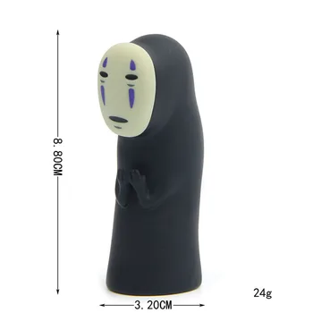

Japan Anime Spirited Away No Face Man Action Figure Toy Figures Studio Ghibli Hayao Miyazaki Cartoon Kaonashi Dolls Mamori Kami