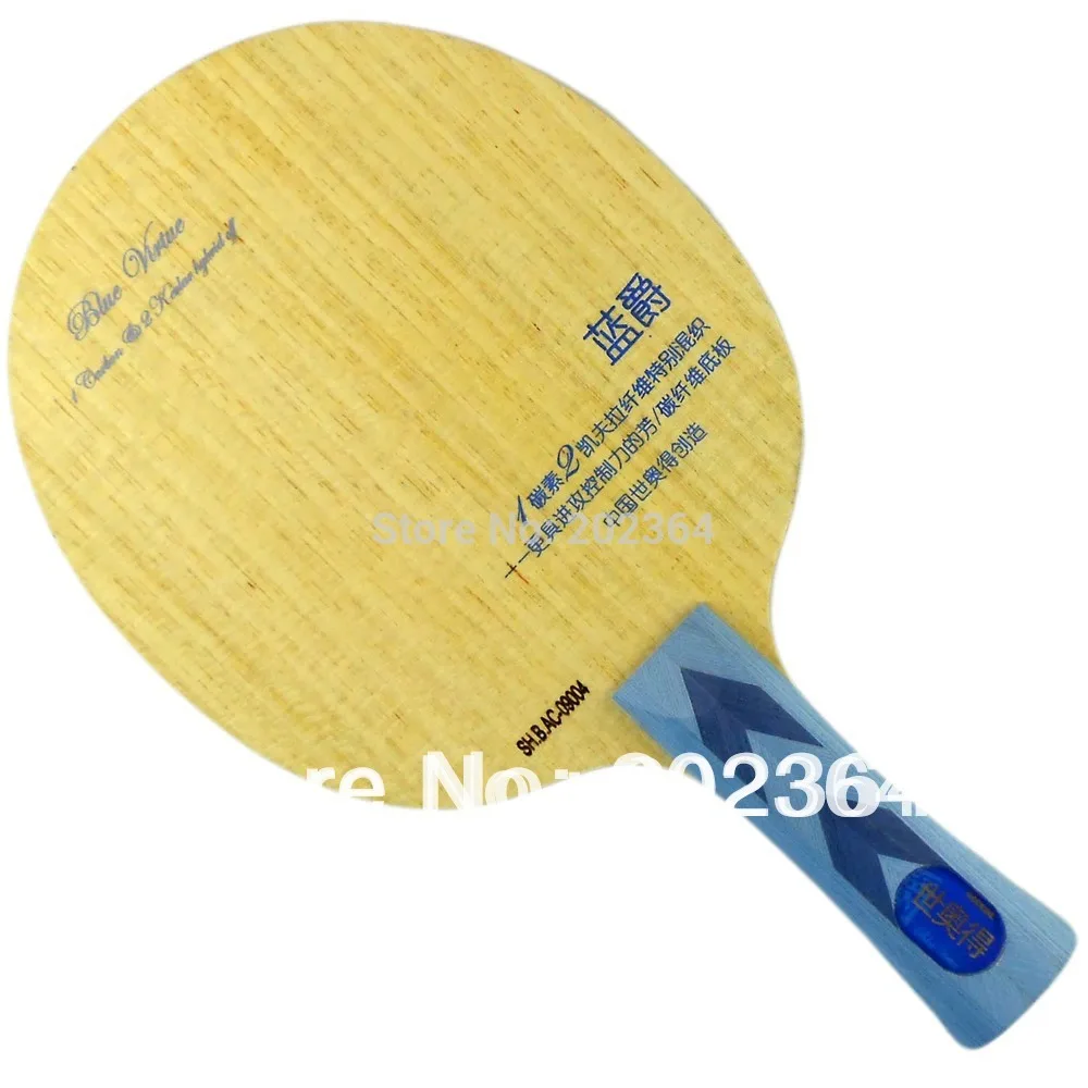 

Sword Blue Virtue (1 Carbon + 2 Keolar Hybrid) OFF Table Tennis Blade for PingPong Racket