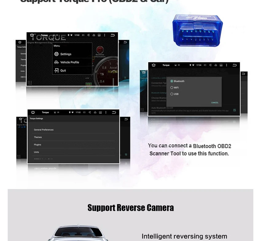 Top HIFIF 8 Core 2 din Android 8.0 9" Car Radio player For VW GOLF 5 Golf 6 POLO PASSAT SKODA CC JETTA TIGUAN TOURAN GPS Navigation 19