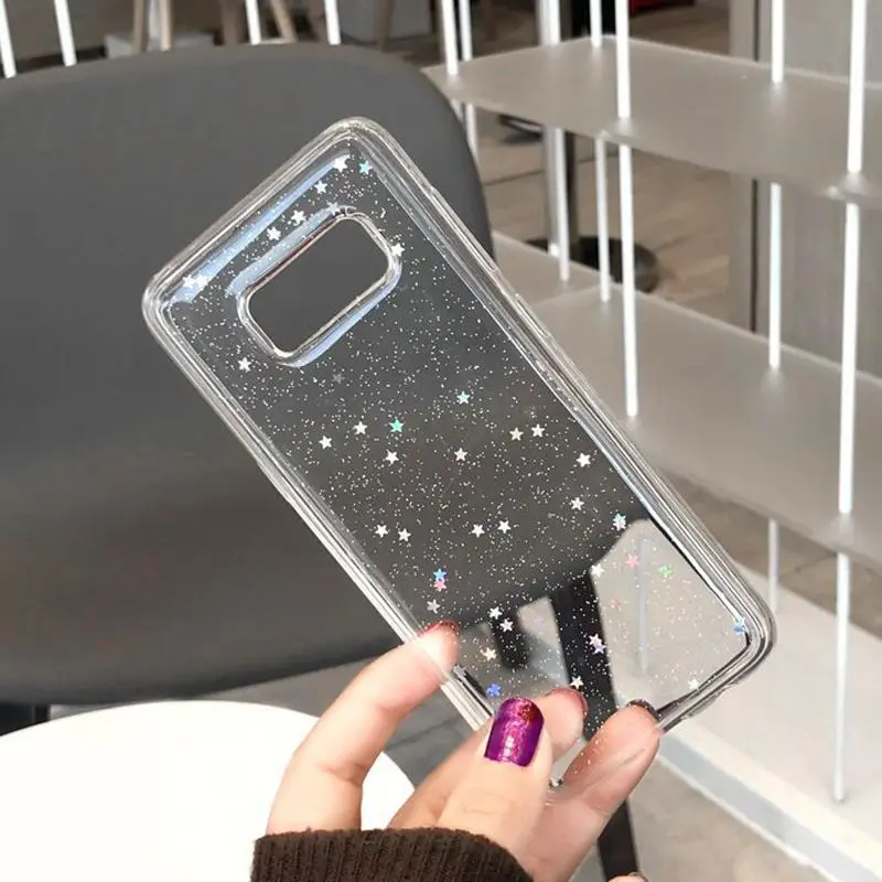 Чехол DCHZIUAN Bling Stars для Samsung Galaxy S10 S10Plus S9 S8 Plus Note 8 9 мягкий силиконовый чехол