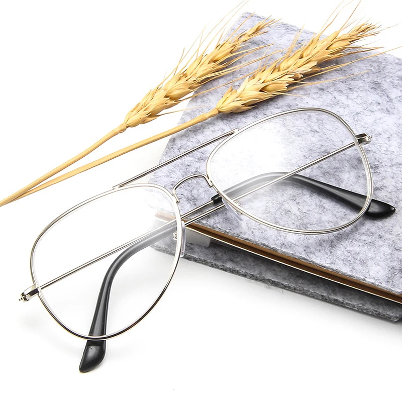 Iboode для женщин и мужчин Близорукость Оптические очки по рецепту очки пилота оправа близорукий близорукость очки диоптрий-1,0 до-4,0