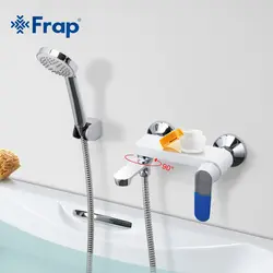 FRAP 1 комплект Одежда высшего качества для ванной приспособление водопад туалете краны для ванной и душа коснитесь Установить Ванна дождь