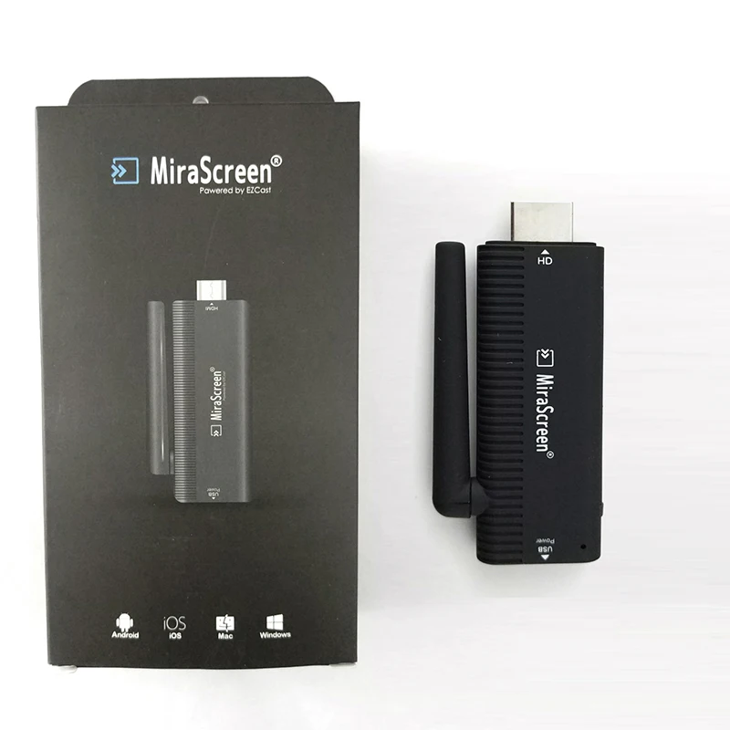 MiraScreen B4 Смарт Мини ПК ТВ палка беспроводной ТВ 2,4 ГГц wifi приемник DLNA Airplay дисплей miracast ключ для Android/IOS