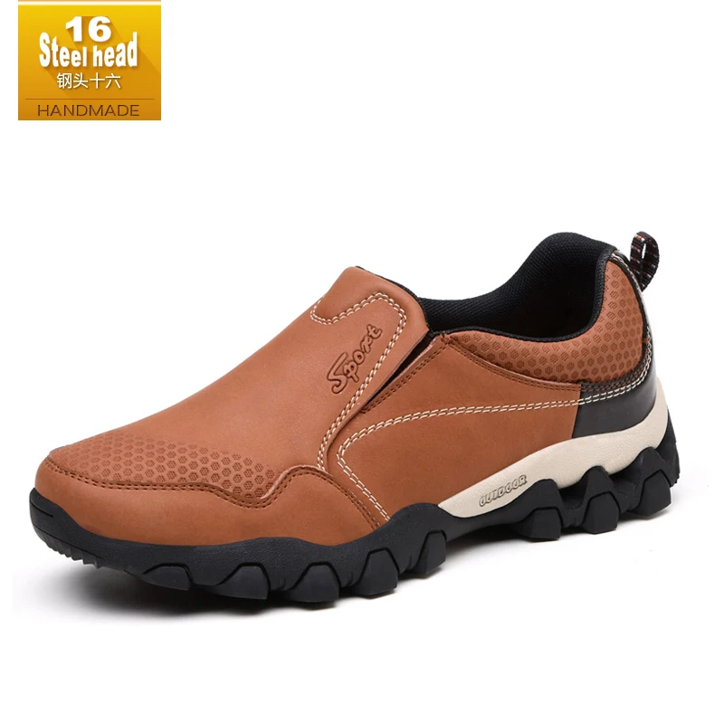 

Steel Head 16 Men's outdoor hiking shoes 2017 summer cool slip on comfortable trekking shoes skidproof footwear