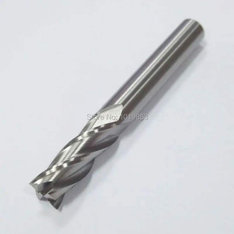 

11X12X35X85 High speed steel flat square HSS end mill straight shank milling cutter for machine