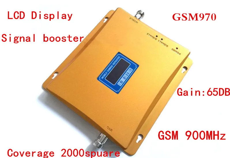 

LCD Display GSM 900Mhz Mobile Phone Signal Booster , GSM970 Signal Repeater , Cell Phone Amplifier