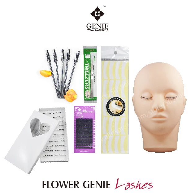 

Free shipping entry lever beginners eyelash extension tools sample kit