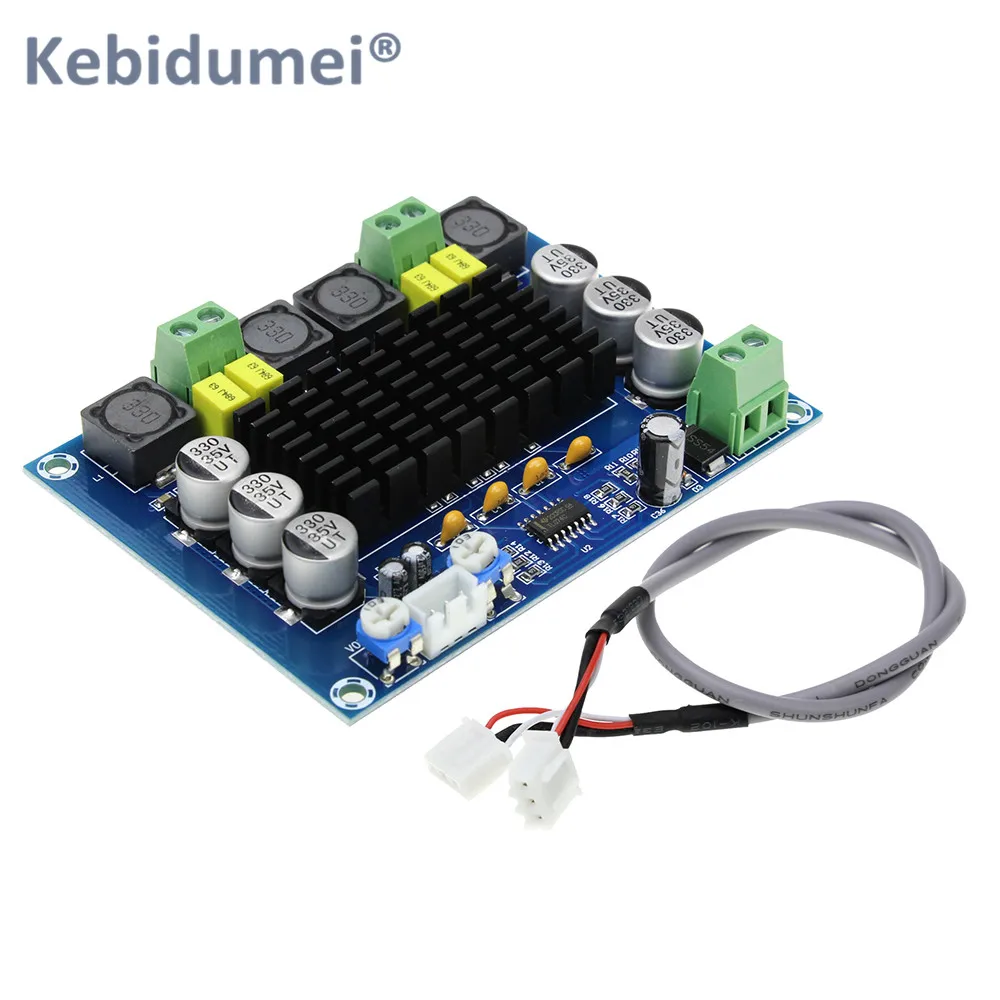 

XH-A104 Bluetooth 4.1 TPA3116 digital Power amplifier board 2x50W Stereo AMP Module Support TF Card AUX