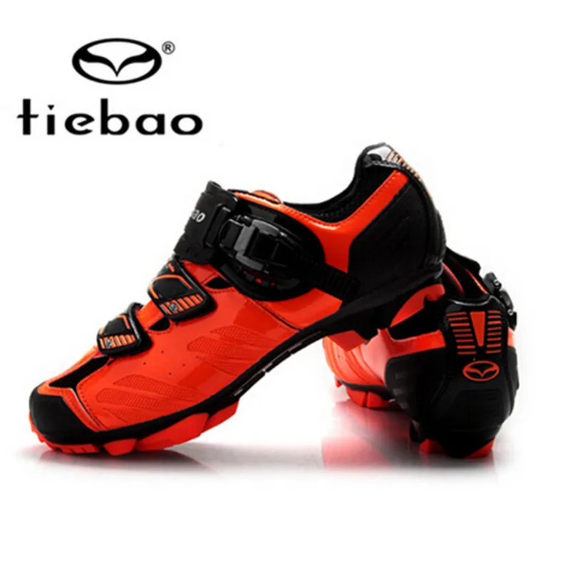 Tiebao ciclismo zapatos sapatilha ciclismo MTB bicicleta de montaña chaussure vtt al aire libre mujeres profesionales zapatillas hombres bicicleta zapatos