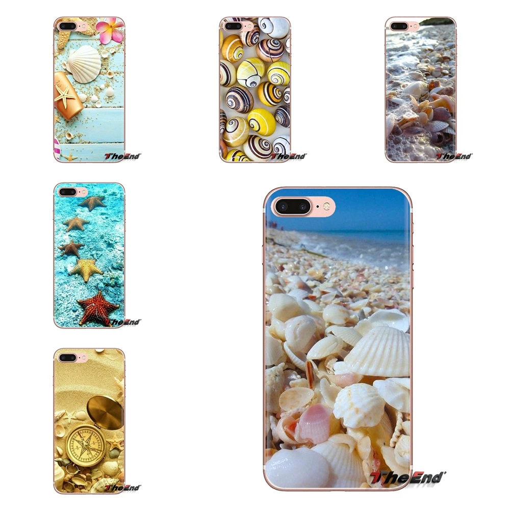 Синие деревянные морские ракушки звезда для Samsung Galaxy S3 S4 S5 Mini S6 S7 Edge S8 S9 S10 Plus Note 3 4 5 8