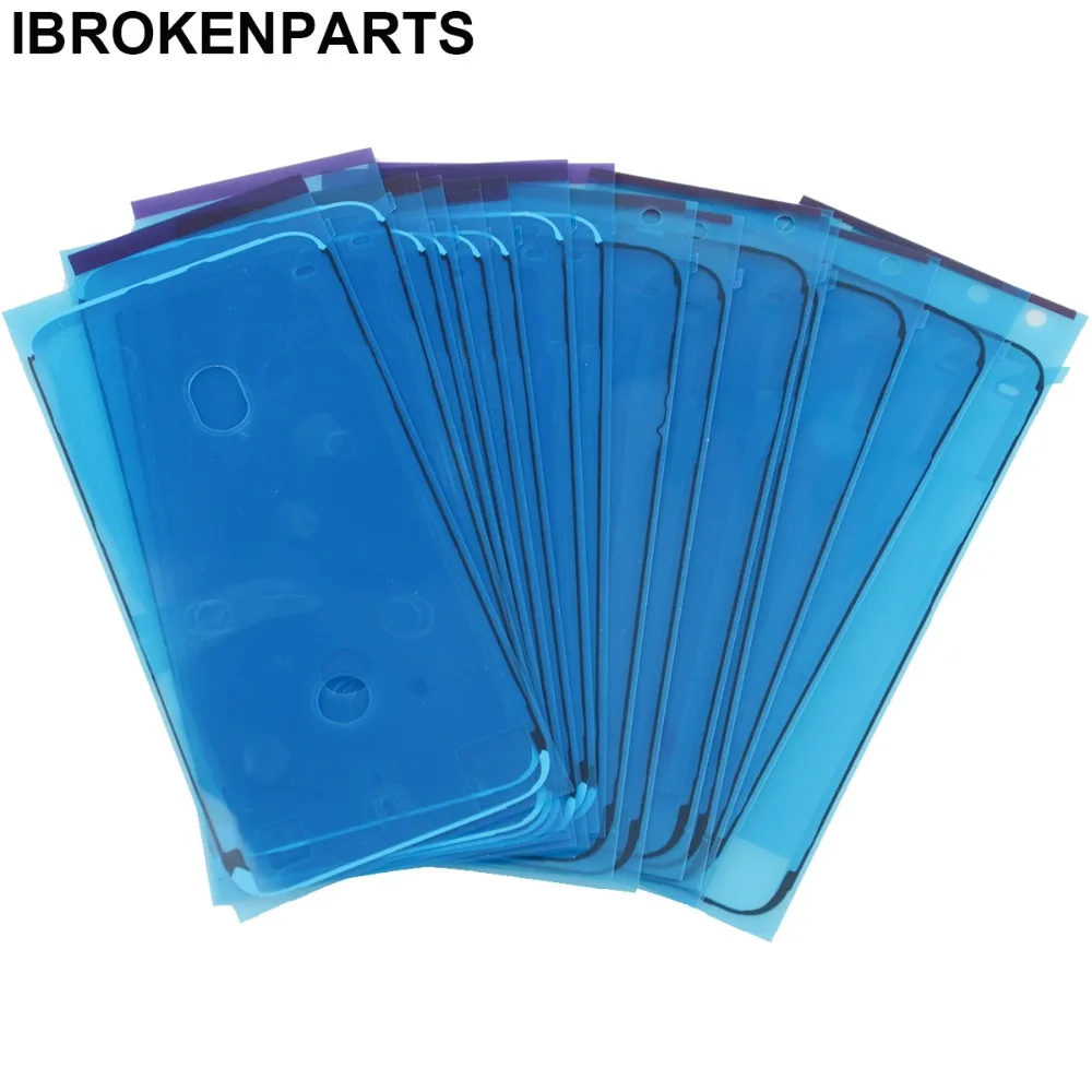

100PCS Waterproof Adhesive Sticker For iPhone X 6S 7 8 Plus Pre-Cut Glue Front Housing Screen LCD Frame Bonding Tape