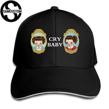 SAMCUSTOM Всесезонная универсальная Повседневная Кепка летний капюшон креативная 3D печать Cry baby smile and cry козырьки сэндвич Кепка