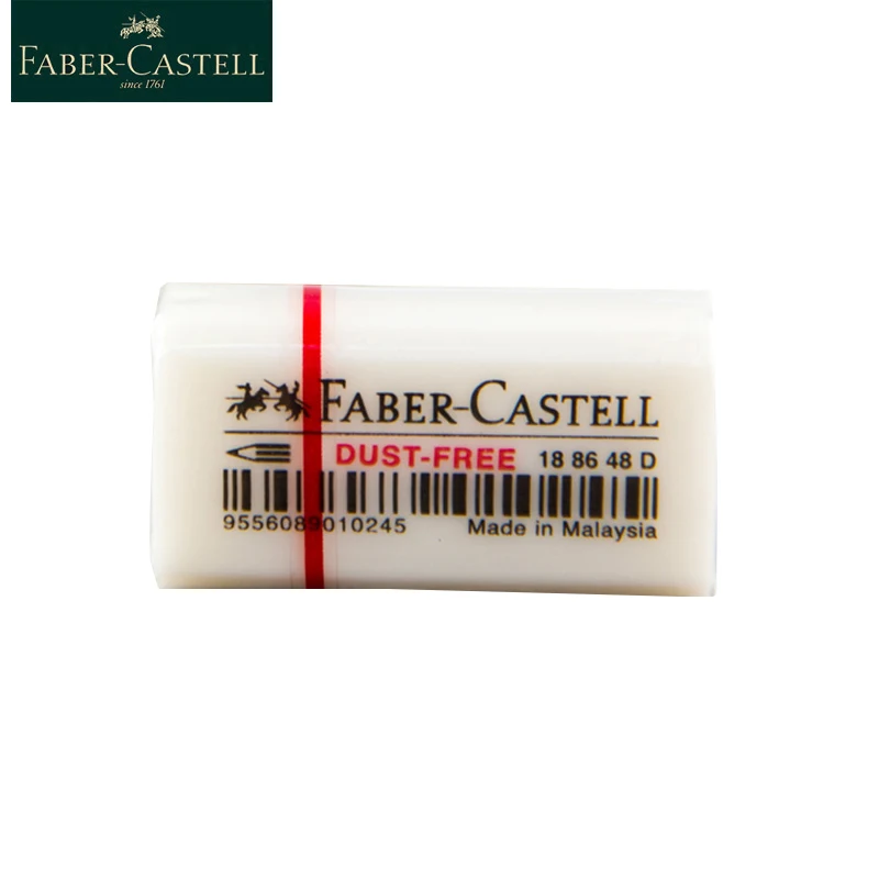 Faber Castell 1886 милый ластик 1 шт. Набор для творчества ластик карандаш Faber-Castell мини белый цвет Ластики для детей художественные школьные принадлежности