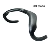3K/UD Matte/glossy Carbon Handlebar Track Sprinter Carbon Bar Drop Bar Matte Finish 31.8mm 370mm/385mm Hectic Races Bars ► Photo 3/6