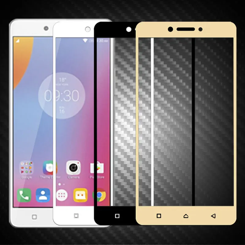 

For Lenovo K6 Note Vibe K6 Note K53a48 full Cover Tempered Glass Screen Protector for Lenovo K6 Plus full coverage Glass film