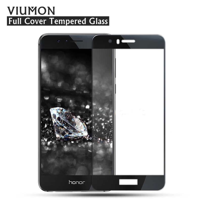 

Full Cover Tempered Glass For Huawei Honor 8 Honor V8 Screen Protector Honor 8 Lite Full Coverage Screen Glass Toughened Film