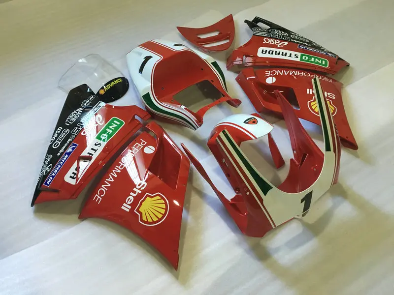 Комплект обтекателей под давлением для DUCATI 748 916 996 998 03 04 05 2003 2004 2005 ABS популярный