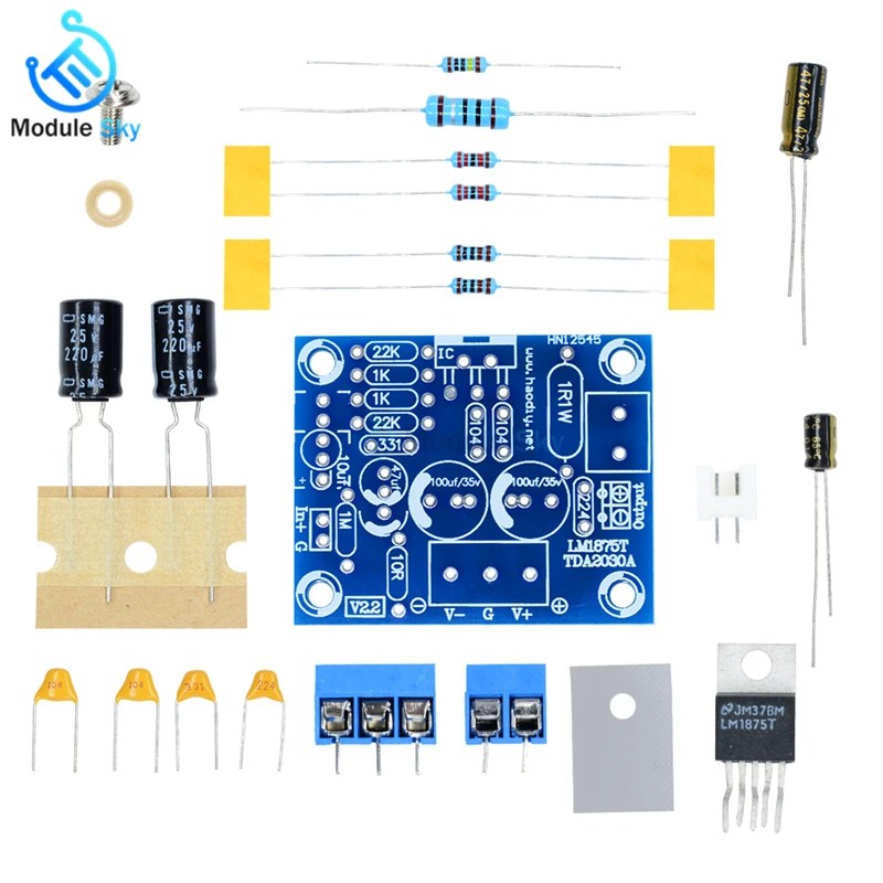 LM1875T Mono Amplifier Board Audio Stereo HIFI Sound Board for Arduino