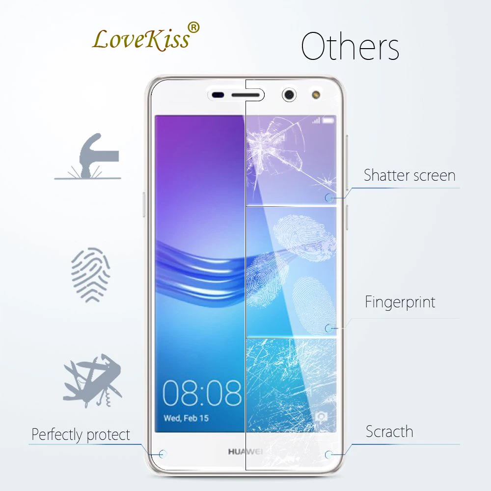 9H закаленное стекло для Huawei Y3 2018 Y3II Y5 Y7 2017 Y6 Pro P9 Lite Mini ii Y5ii LYO L21 Prime Защитная пленка