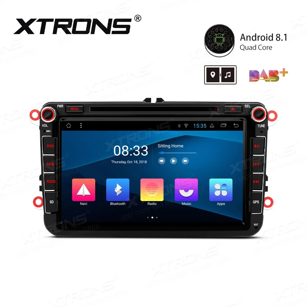 Excellent 8" Android 8.1 OS Car DVD Multimedia GPS Radio for Volkswagen Touran 2003-2014 & Tiguan 2007-2015 & Scirocco (MK3) 2008-2015 5