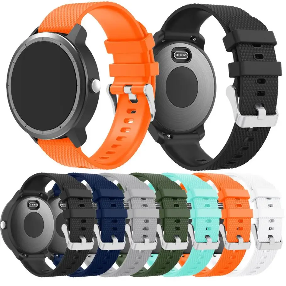 Мягкий силиконовый сменный спортивный ремешок для Garmin Vivoactive 3 SmartWatch Watachband