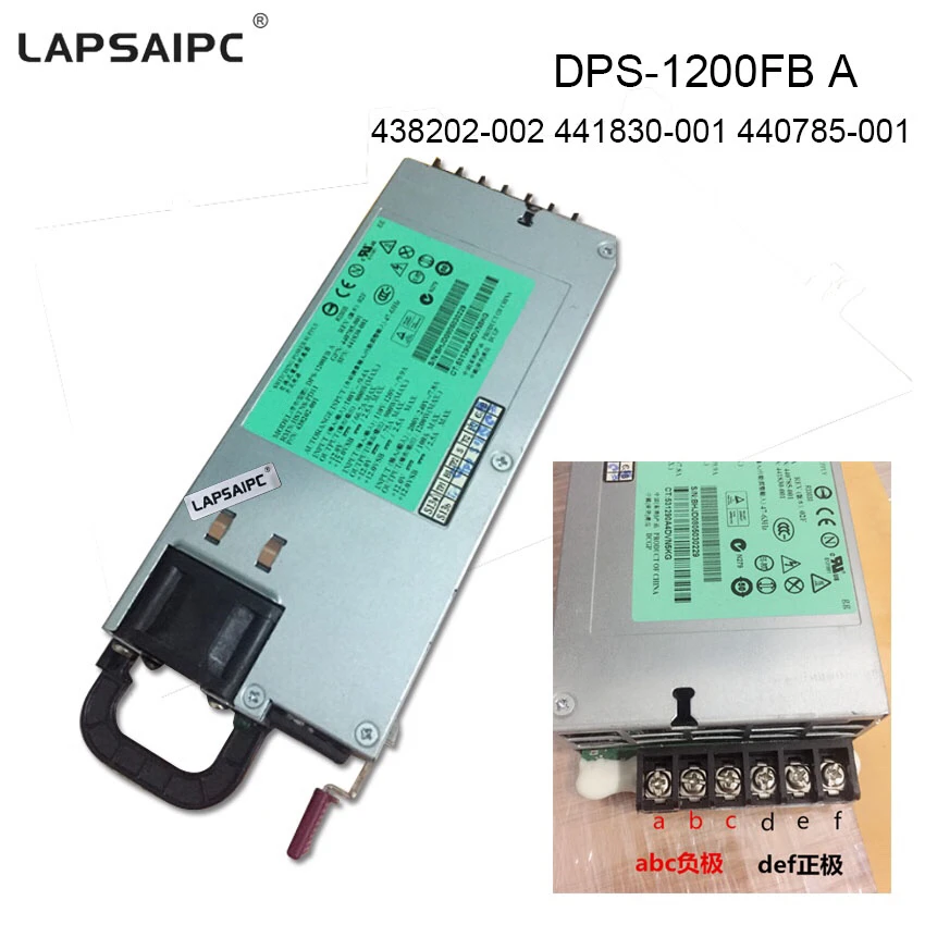 DPS-1200FB источник питания 438202-001 HSTNS-PD11 438202-002 441830-001 1200 Вт серверный источник питания DL580G5 1200 Вт PSU